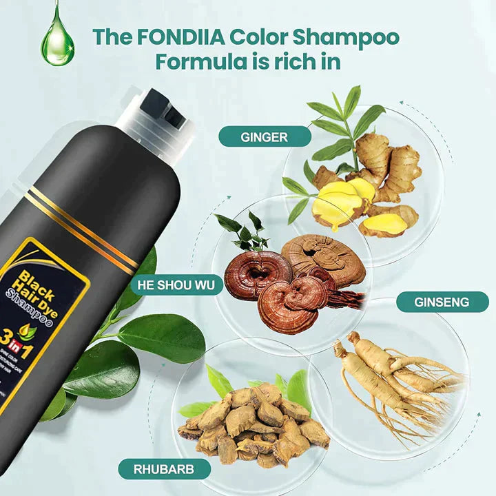 HERBAL HAIR DYE UNISEX SHAMPOO 3 IN 1 (BUY 1 GET 1 FREE)- BLOSDREAM