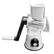 ROTARY DRUM VEGETABLE GRATER & SLICER