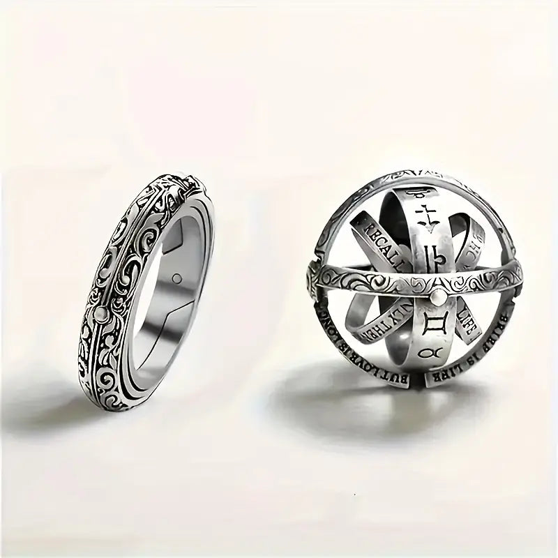 Astronomical Foldable Ball Ring
