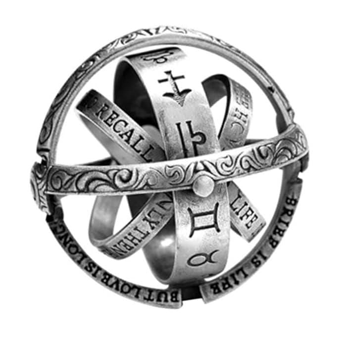Astronomical Foldable Ball Ring