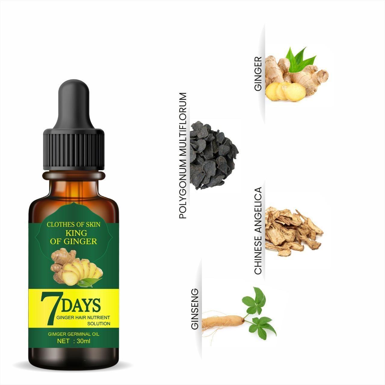 Ginger Hair Growth Germinal Oil 30 ML 🔥 BUY 1 GET 1 FREE🔥