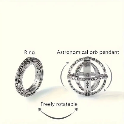 Astronomical Foldable Ball Ring