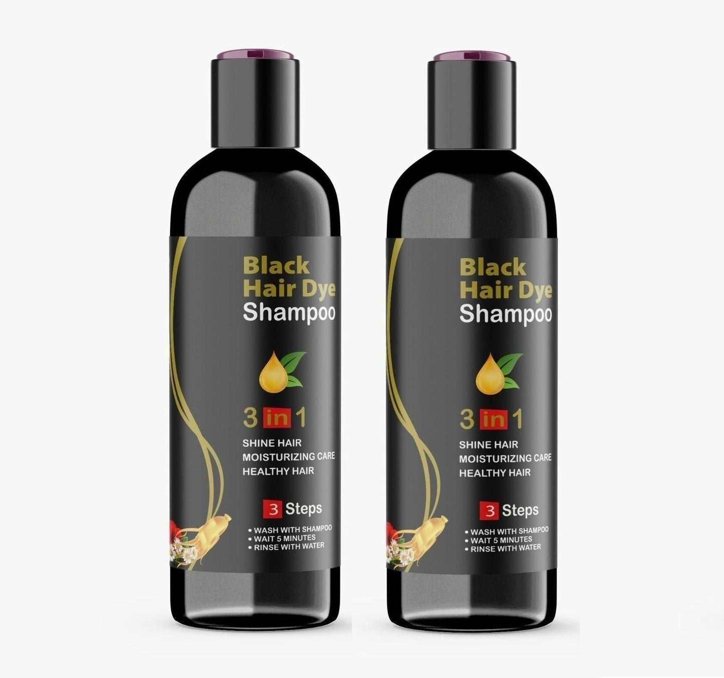 HERBAL HAIR DYE UNISEX SHAMPOO 3 IN 1 (BUY 1 GET 1 FREE)- BLOSDREAM